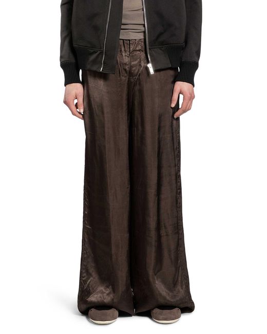 Rick Owens Brown Temple Tailored Firebanks for men