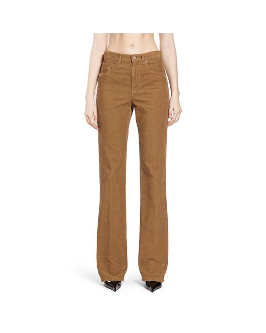 Saint Laurent Brown Clyde Pants