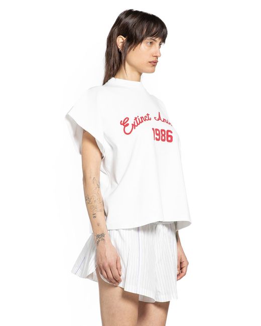 Ssheena White Sheena Extinct Animals T-Shirt