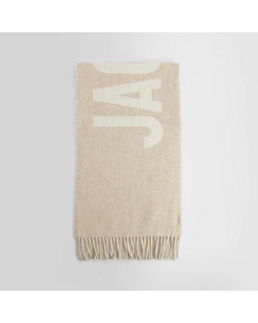 Jacquemus Wool Scarves in Beige (Natural) | Lyst