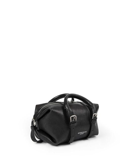 Ann Demeulemeester Black Terra Small Top Handle Bag