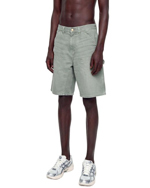 Carhartt Gray Og Double Knee Short for men