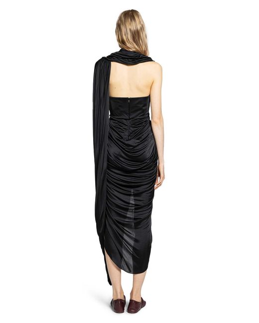 Loewe Black Gathered Dress
