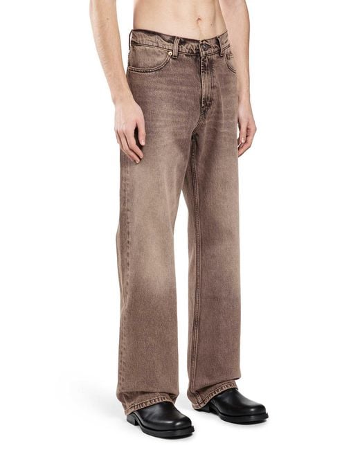 Our Legacy Gray Carlson Cut Jeans for men