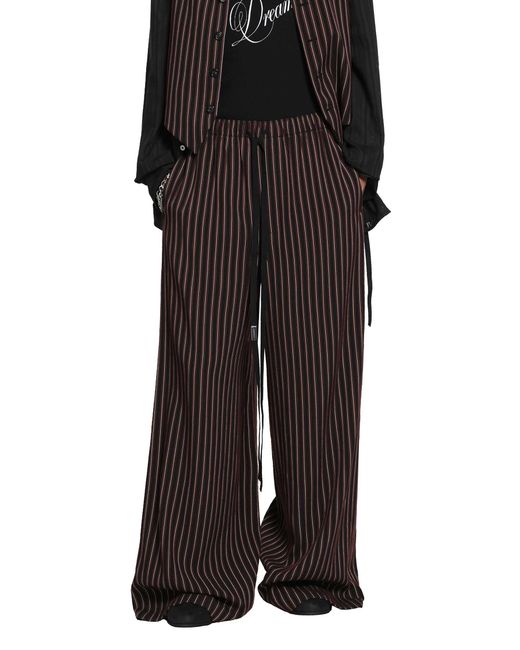 Ann Demeulemeester Brown Gerry Lounge Pants for men