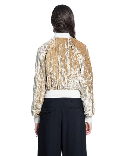 Ann Demeulemeester Blue Arya Bomber