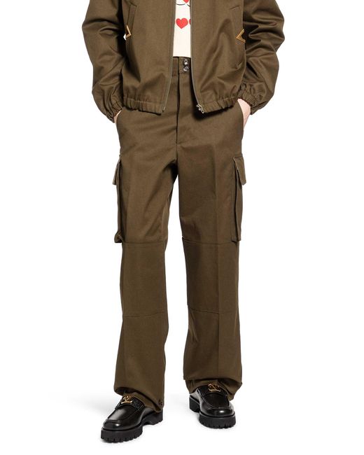 Valentino Green Cargo Pants for men