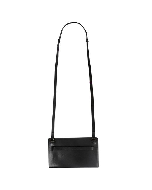 Totême  Black Belted Leather Crossbody Bag