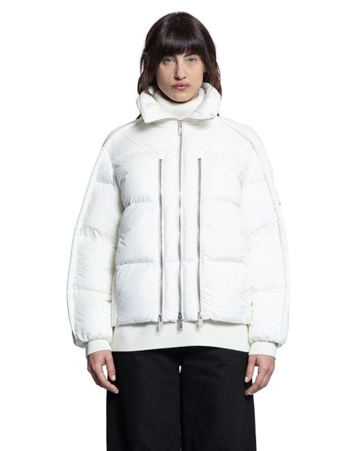 Moncler Genius White Willow Smith Collaboration Yael Short Down Jacket