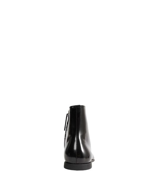 Jil Sander Black Ankle Boots for men