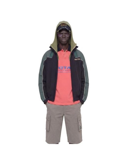 Martine Rose Black T-Lining Track Jacket for men
