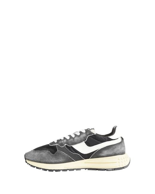 Autry Black Reelwind Low Sneakers for men