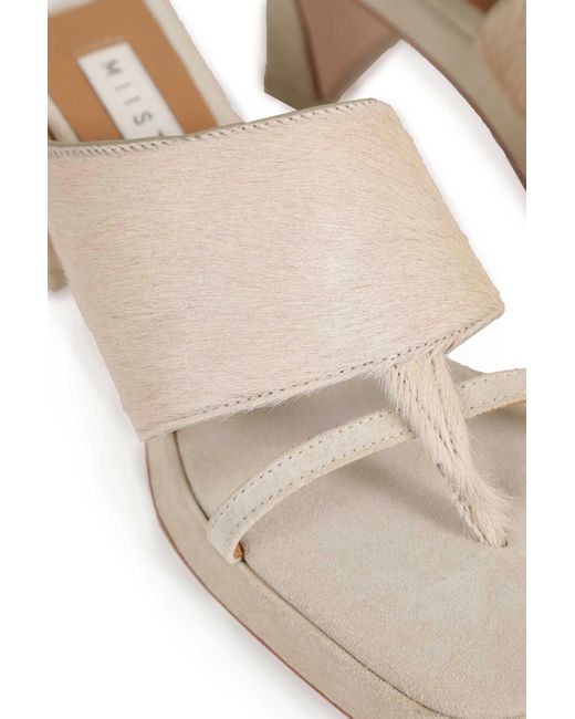 Miista White Trisha Sandals