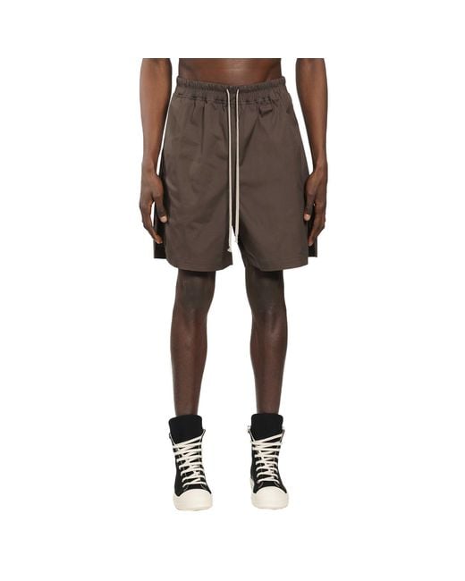 Rick Owens Brown Temple Boxers for men