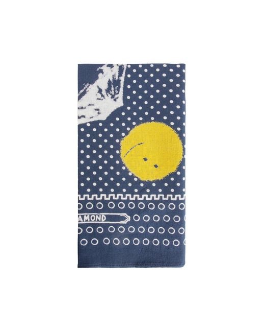 Kapital Blue Fastcolor Selvedge Bandanna for men