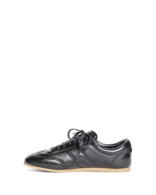 Lemaire Black Soft Runner Sneakers