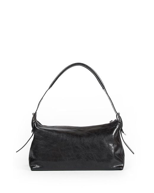 Lemaire Belted Baguette Bag in Black | Lyst