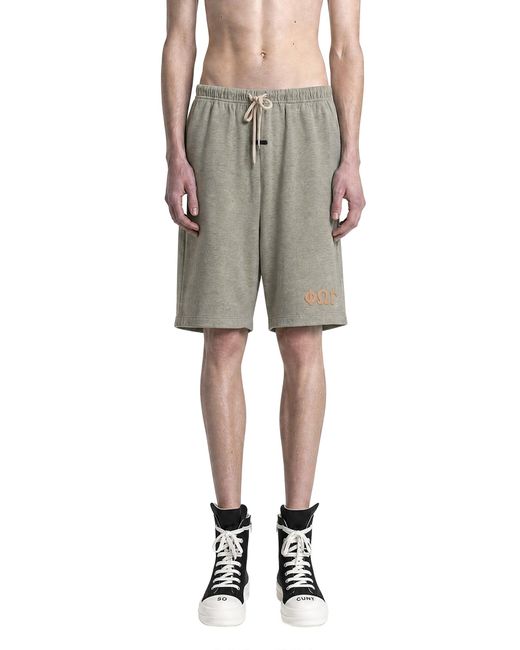 Fear Of God Gray Heavy Jersey 90's Sweatshorts for men