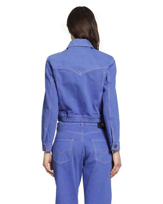 Versace Blue Jackets