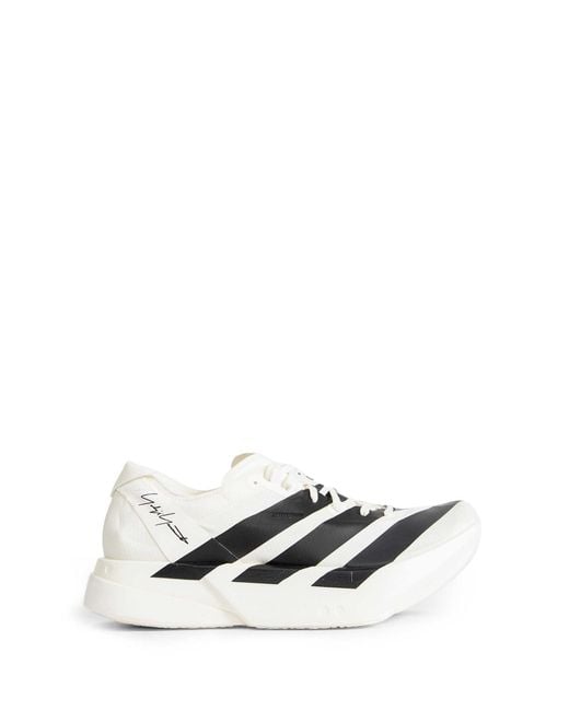 Y-3 White Adios Pro 4 Sneakers for men