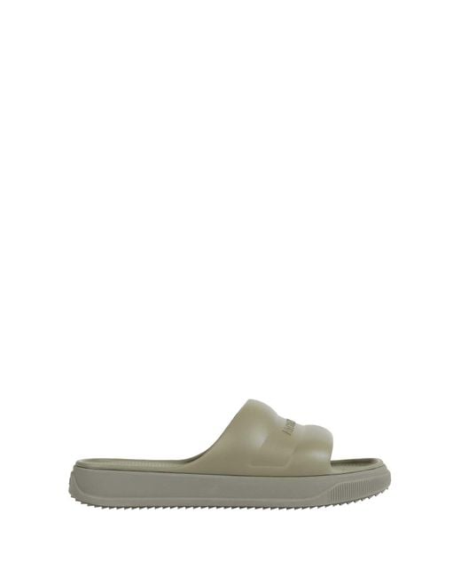 Moncler Green Altive Slides for men