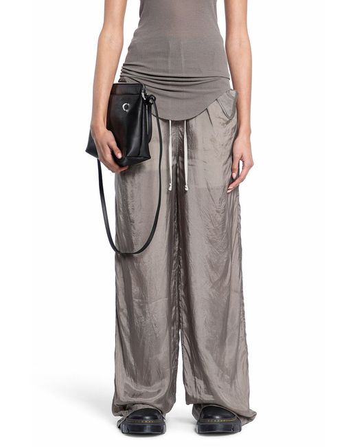 Rick Owens Gray Trousers