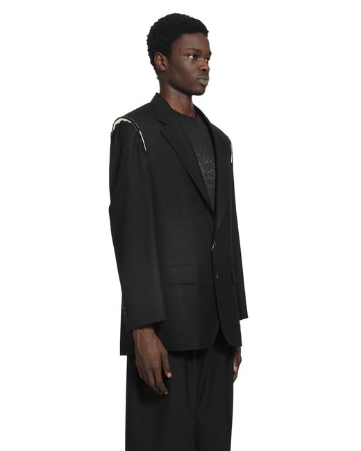 Maison Margiela Black Anonimity Of The Lining Blazer for men