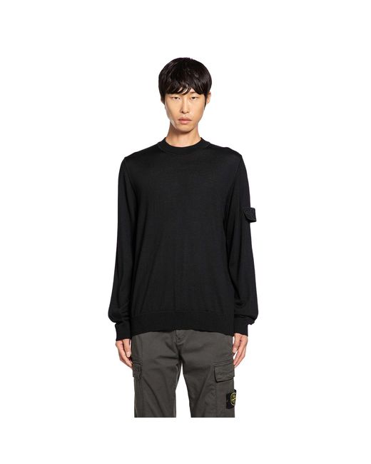 Stone Island Black 5100072 Sweater for men