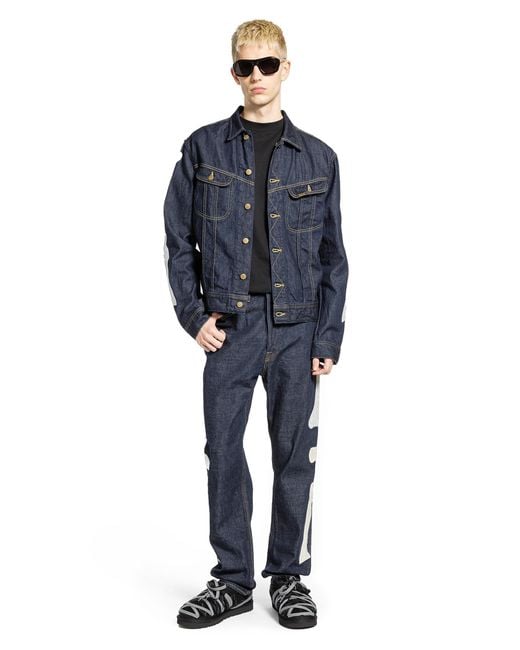 Kapital Blue Mexican Tuxedo Okagilly Jeans for men
