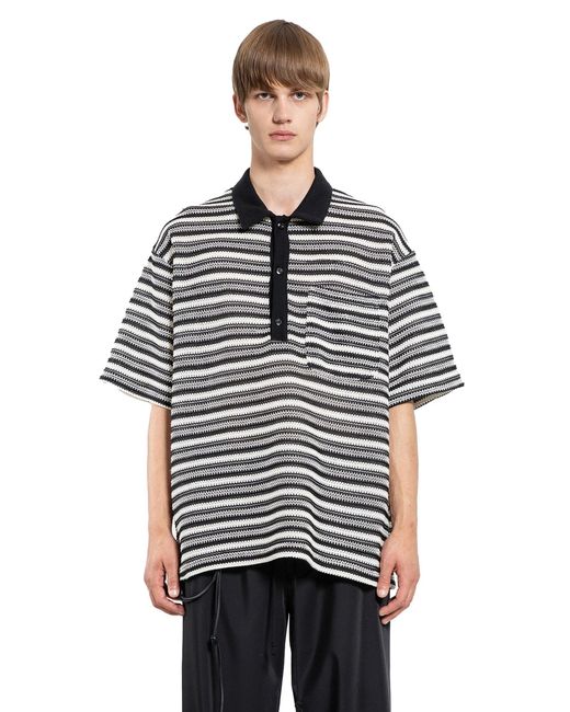 Song For The Mute Gray Gym Polo for men
