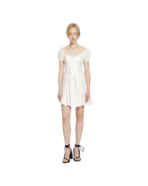 Daisy London White Terrestrial Dress