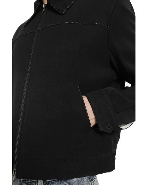 Second Layer Black Herman Jacket for men