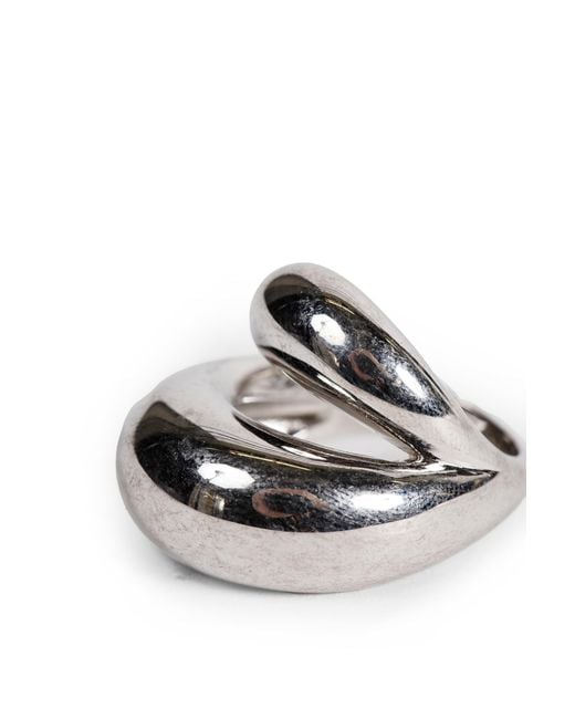 Panconesi White Double Blow Up Ring for men