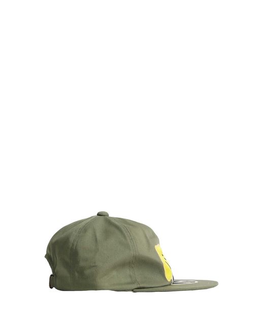 Kapital Green Chino Baseball Cap for men