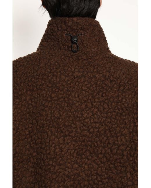 Napapijri Brown Martine Rose T-Emin Wool Fleece Jacket for men