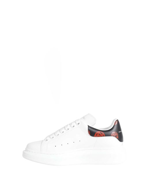 McQueen White Oversized Sneakers