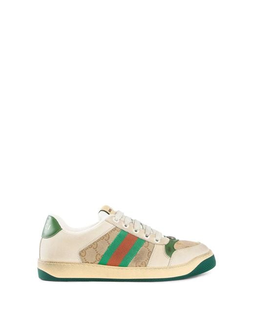 Gucci Green Screener Sneakers