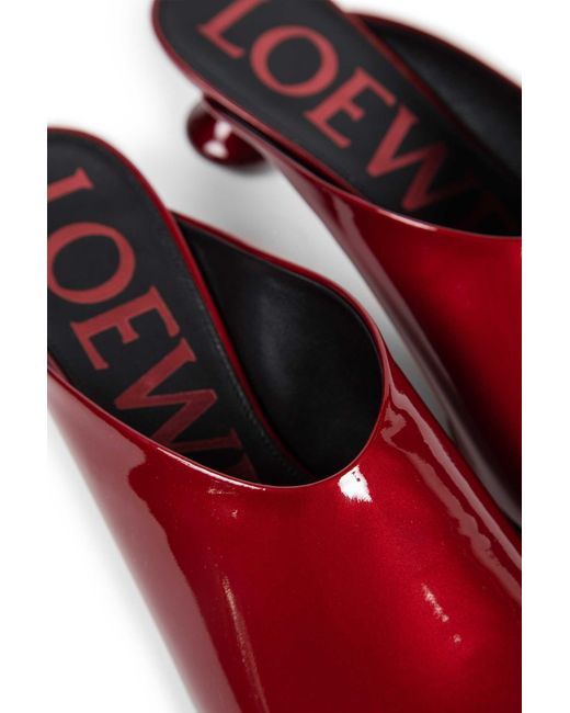 Loewe Red Toy 45 Mules