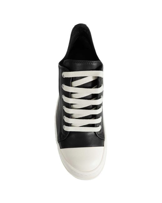 Rick Owens Black Tower Low Sneaks