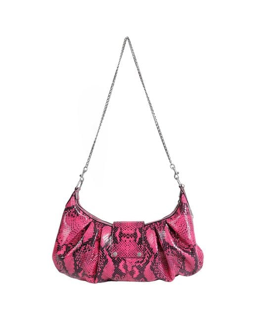 Balenciaga Purple Pamela Medium Shoulder Bag
