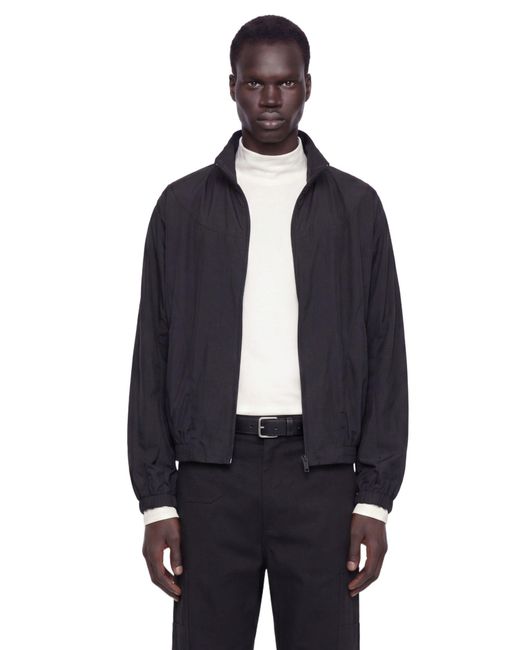 Givenchy Blue Mix Material Cut Outs Blouson for men