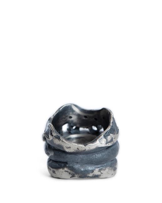 KUNDO Blue K-66 Freya Ring for men