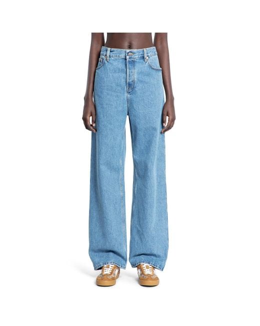 Gucci Blue 5 Pocket Baggy Jeans