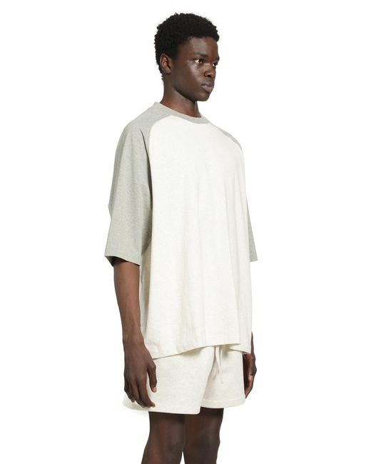 Fear Of God Natural Signature Baseball Tee for men