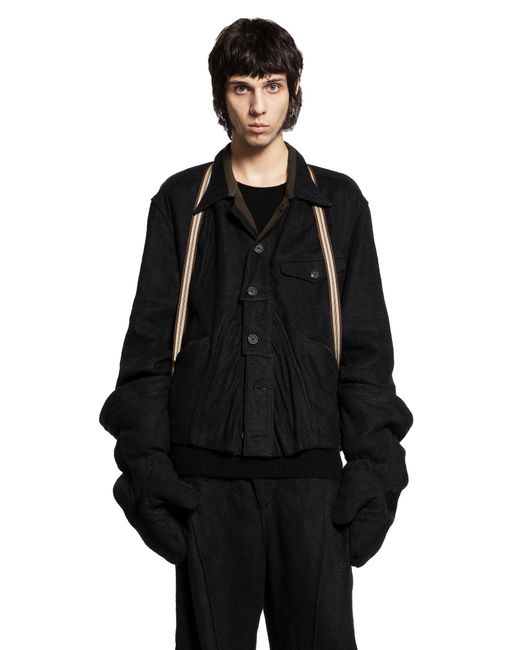 Ziggy Chen Black Workers Jacket for men