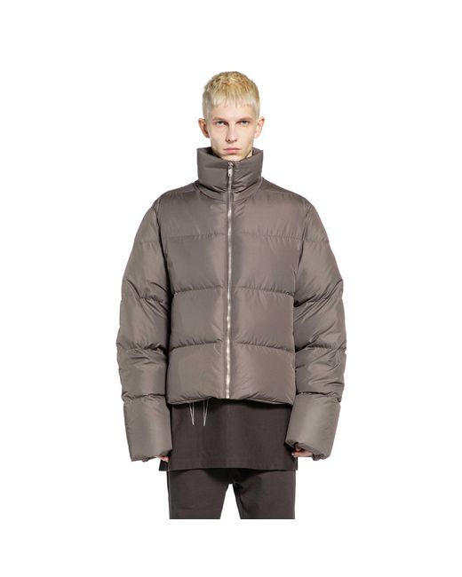 Rick Owens Brown Moncler X Cyclopic Down Jacket for men