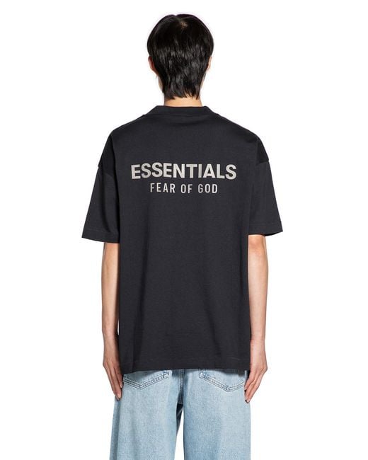 Fear Of God Black Classic Tee for men