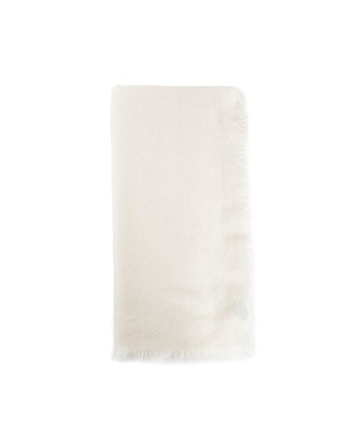Destin White Dei Quadra Scarf for men