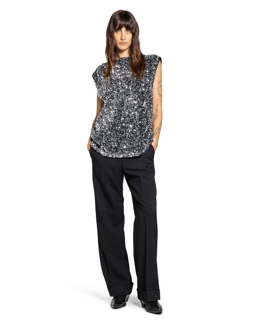 Junya Watanabe Blue Tailored Pants