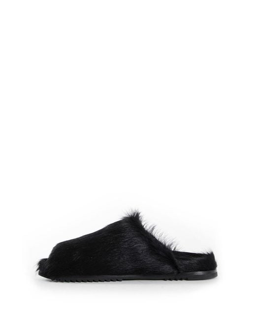 Rick Owens Black Mules